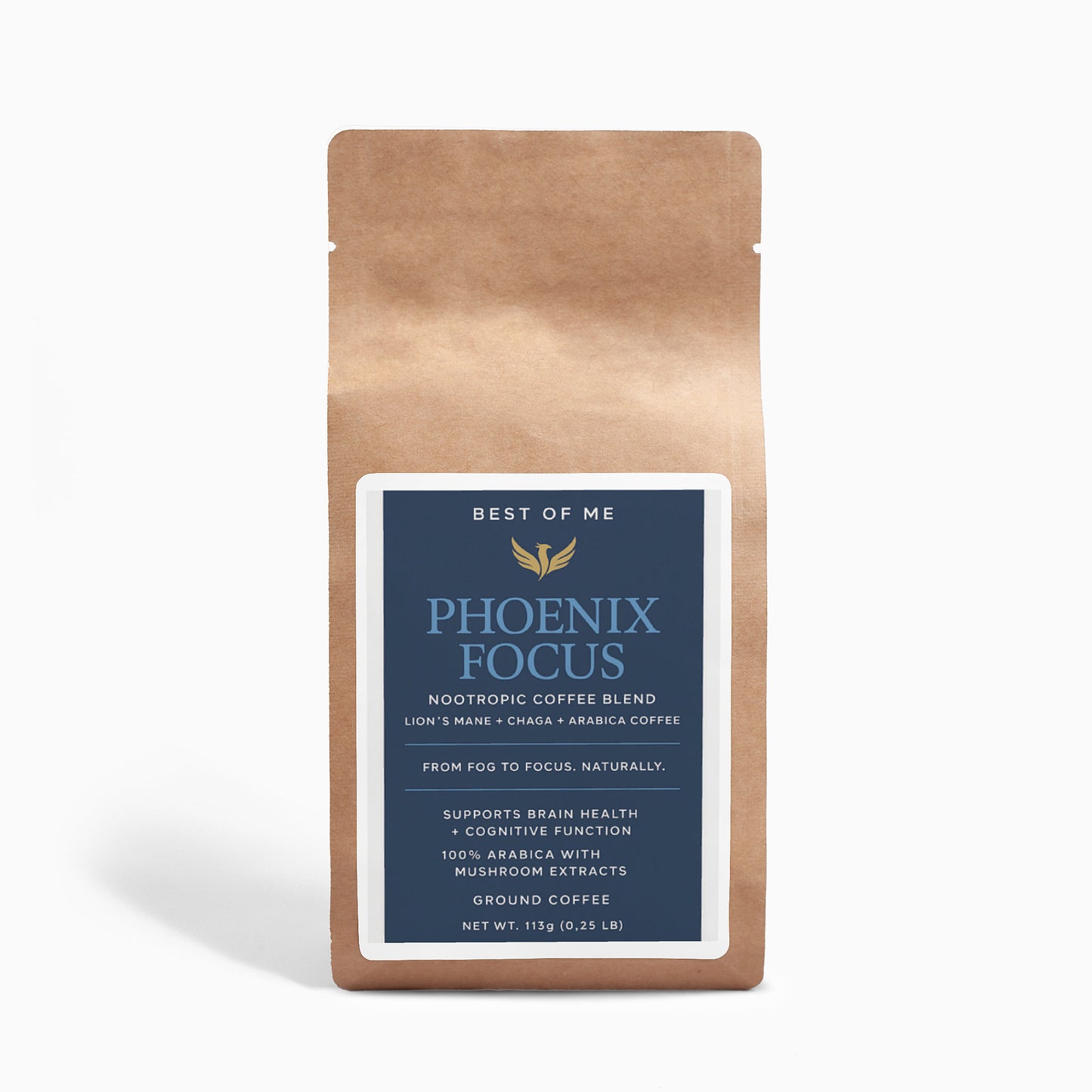 Mushroom Coffee Fusion - Lion’s Mane & Chaga 4oz