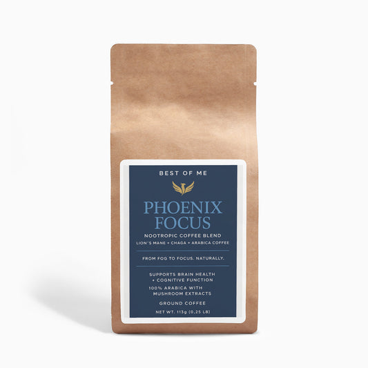 Mushroom Coffee Fusion - Lion’s Mane & Chaga 4oz