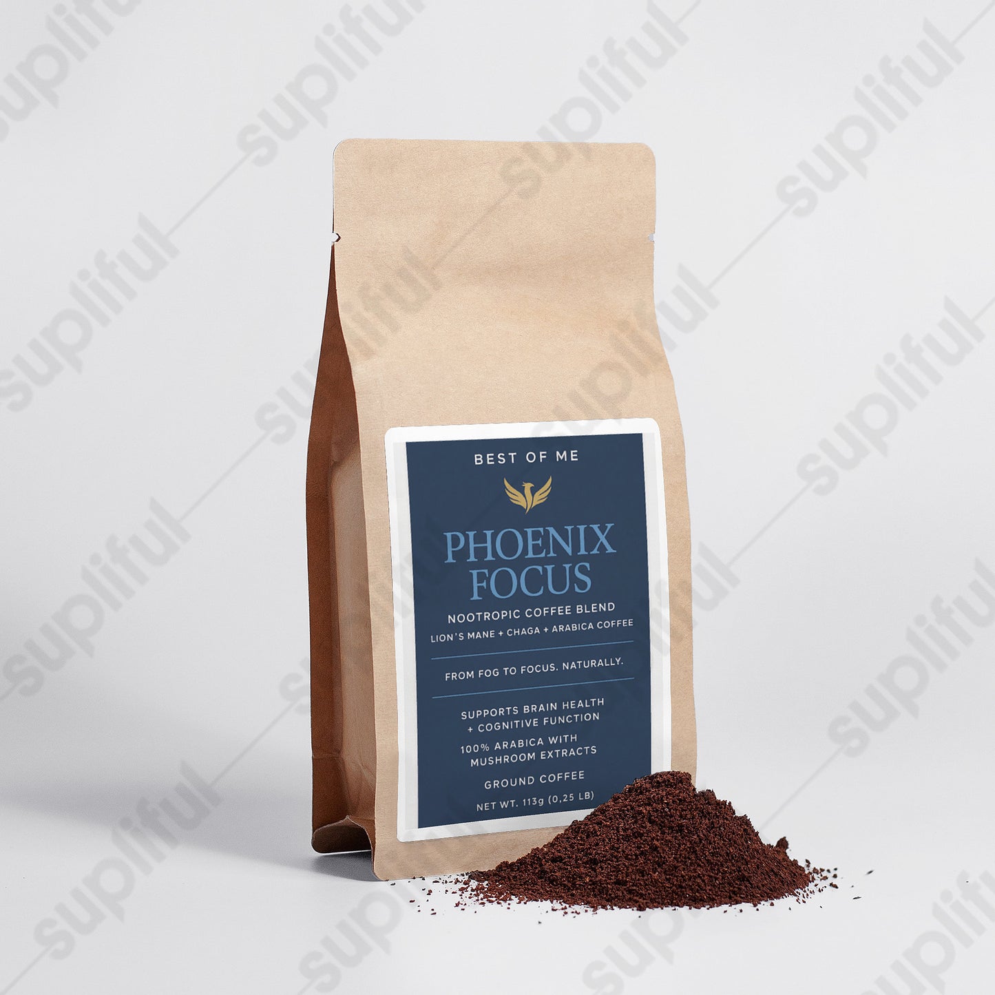 Mushroom Coffee Fusion - Lion’s Mane & Chaga 4oz